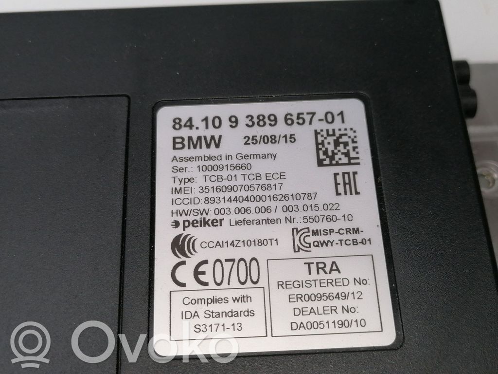 BMW 4 F32 F33 Modulo di controllo del corpo centrale 