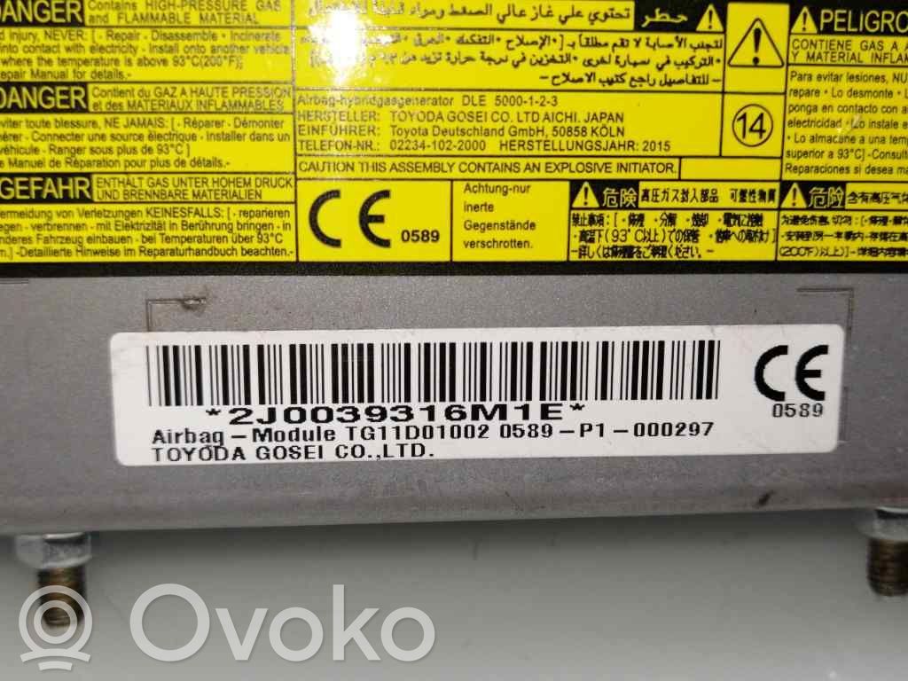 Airbag dello sterzo   0589P1000297