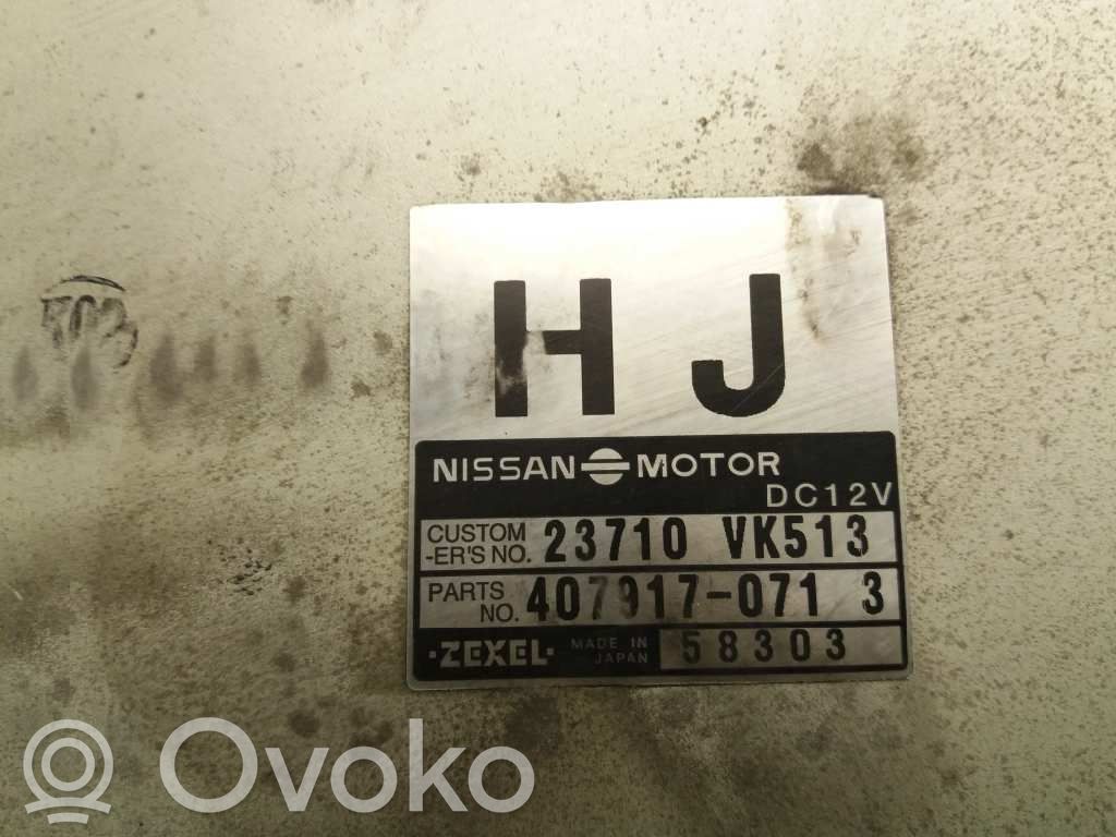 Centralina/modulo motore ECU   23710VK513,4079170713,23710VK51A