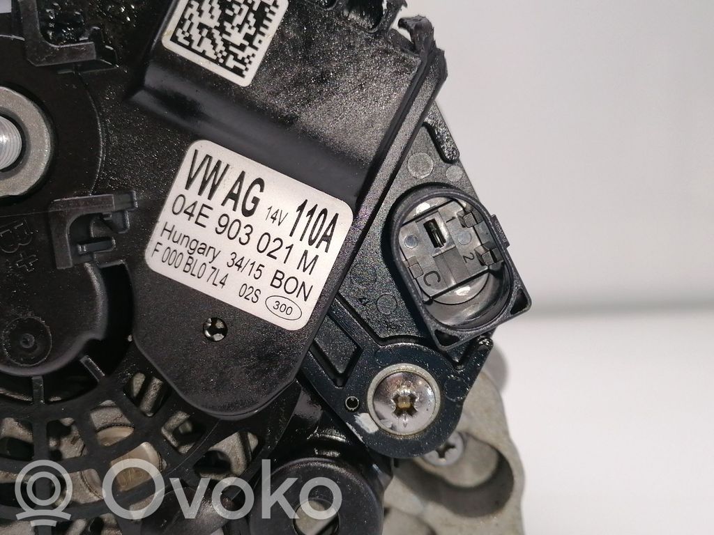 Alternator   04E903021M,F000BL07L4