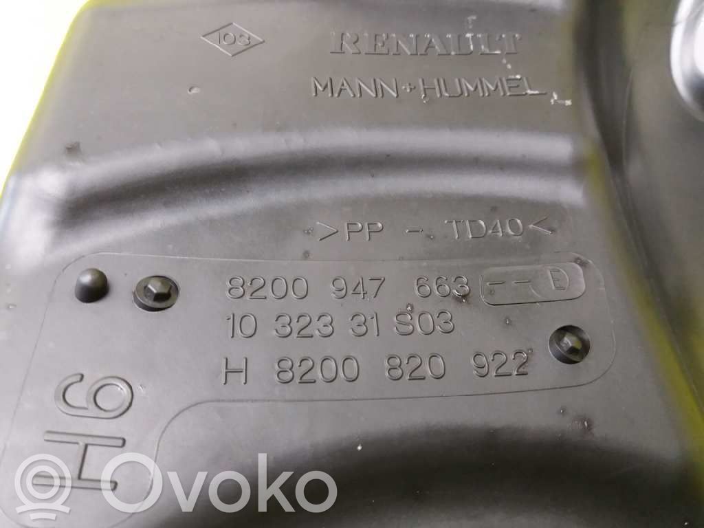 Luftfilterkasten   8200947663,1032331S03,H8200820922