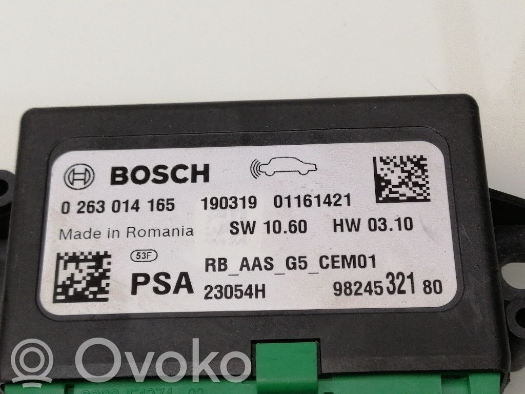 Central body control module   0263014165,9824532180