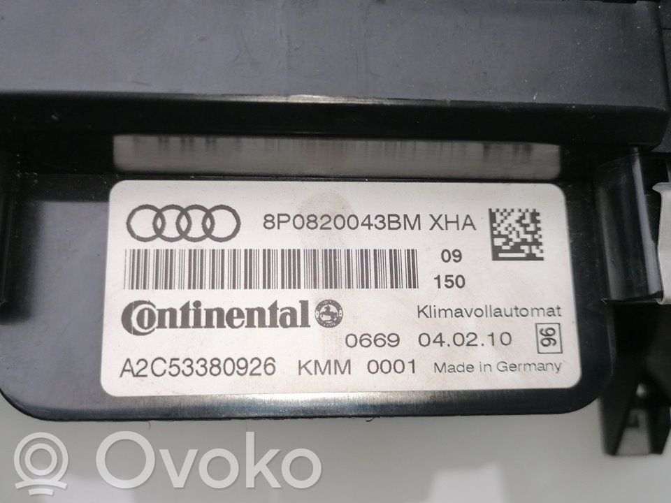 Unidad de control climatización   A2C53380926
