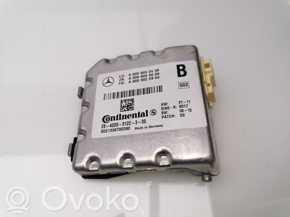 Modul de control caroserie central   A0009050438,A0009055000,A0009025904