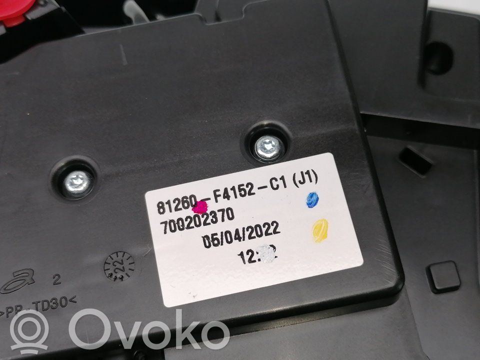 Toyota C-HR I Panel oświetlenia wnętrza kabiny 