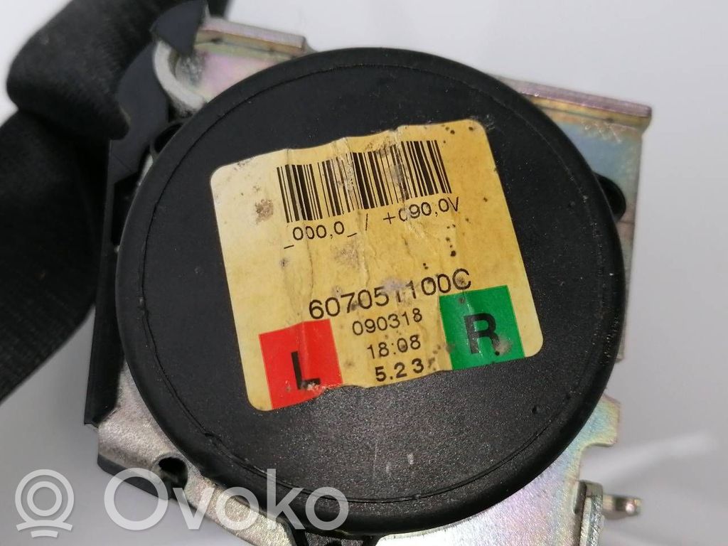 Ceinture de sécurité arrière   607051100C
