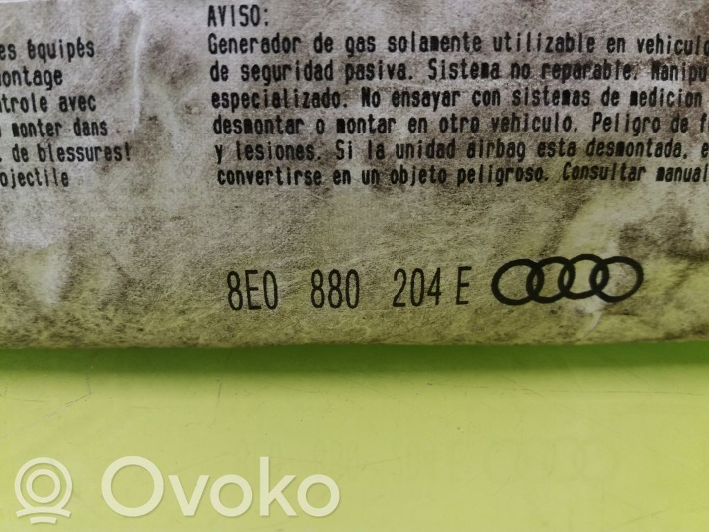 Audi A4 S4 B6 8E 8H Airbag de passager