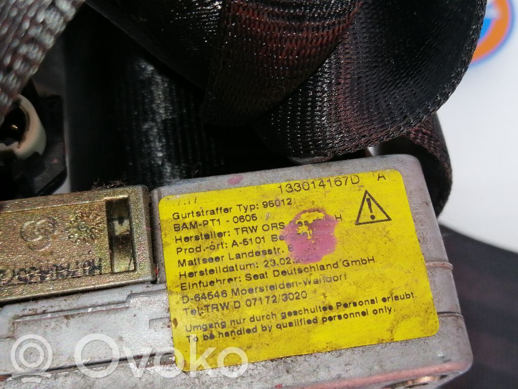 Etuistuimen turvavyö   1M0857705AHCP
