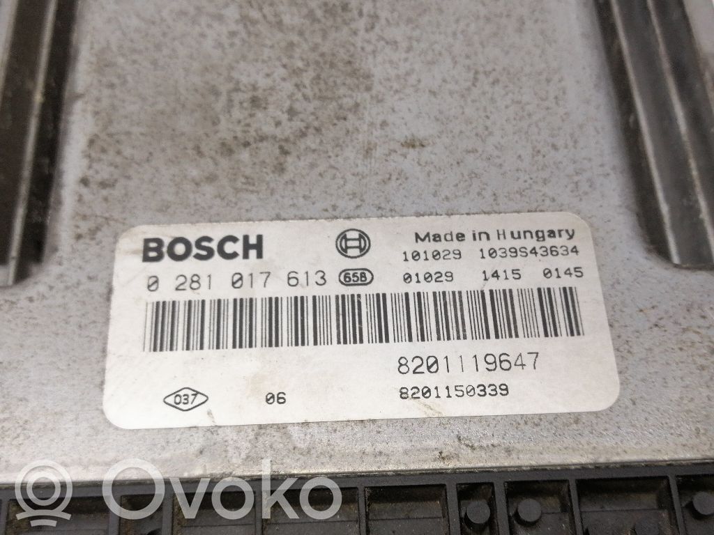 Renault Laguna III Engine control unit/module ECU 
