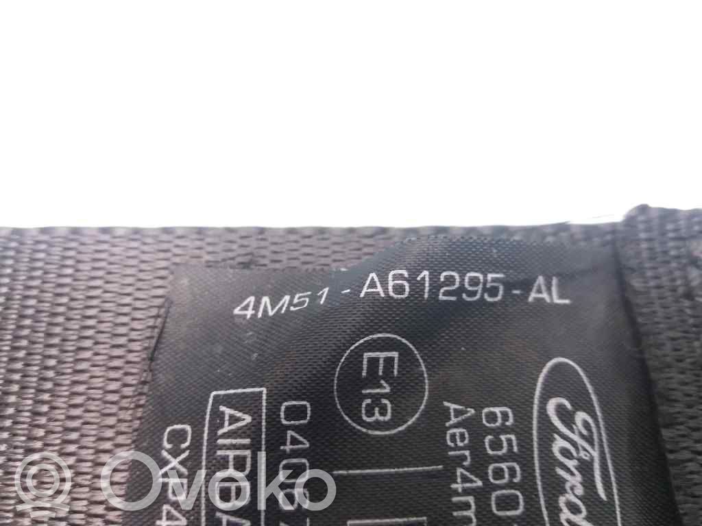 Etuistuimen turvavyö   4M51A61295AL,4M51A61295AL,33040326