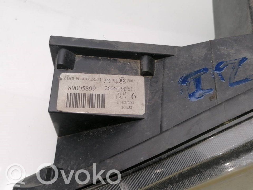Etu-/Ajovalo   260609F611