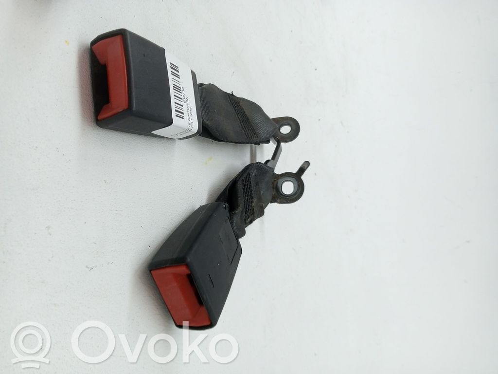 Citroen C3 Gurtschloss hinten 