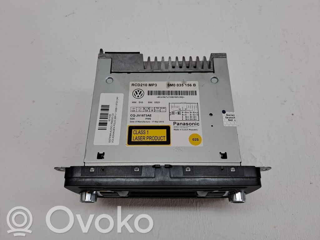 Volkswagen Polo V 6R Unitate principală radio/CD/DVD/GPS