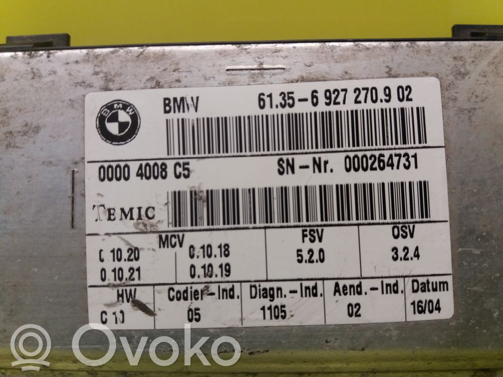 BMW 5 E39 Modulo di controllo sedile 