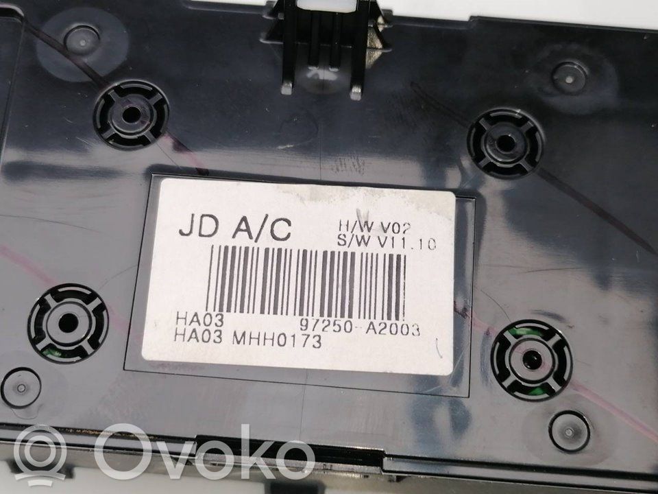 Panel klimatyzacji   97250A2003