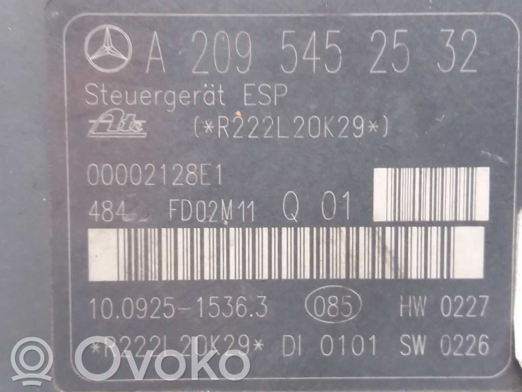 Mercedes-Benz C W203 Pompe ABS