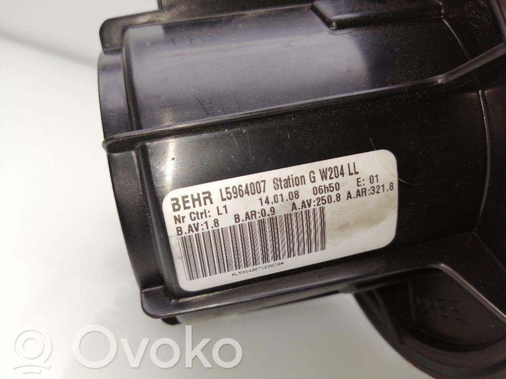 Mercedes-Benz C W203 Ventola riscaldamento/ventilatore abitacolo