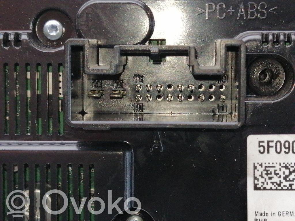 Climate control unit   5F0907044M,5HB01121545