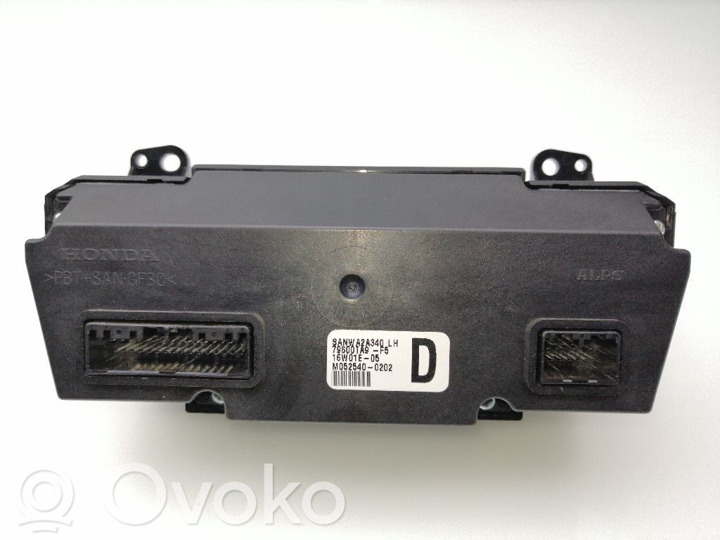 Unitate control climatizare   79600TA9F5,M0525400202,M0525400202