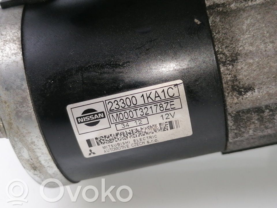 Nissan Juke I F15 Motorino d’avviamento 