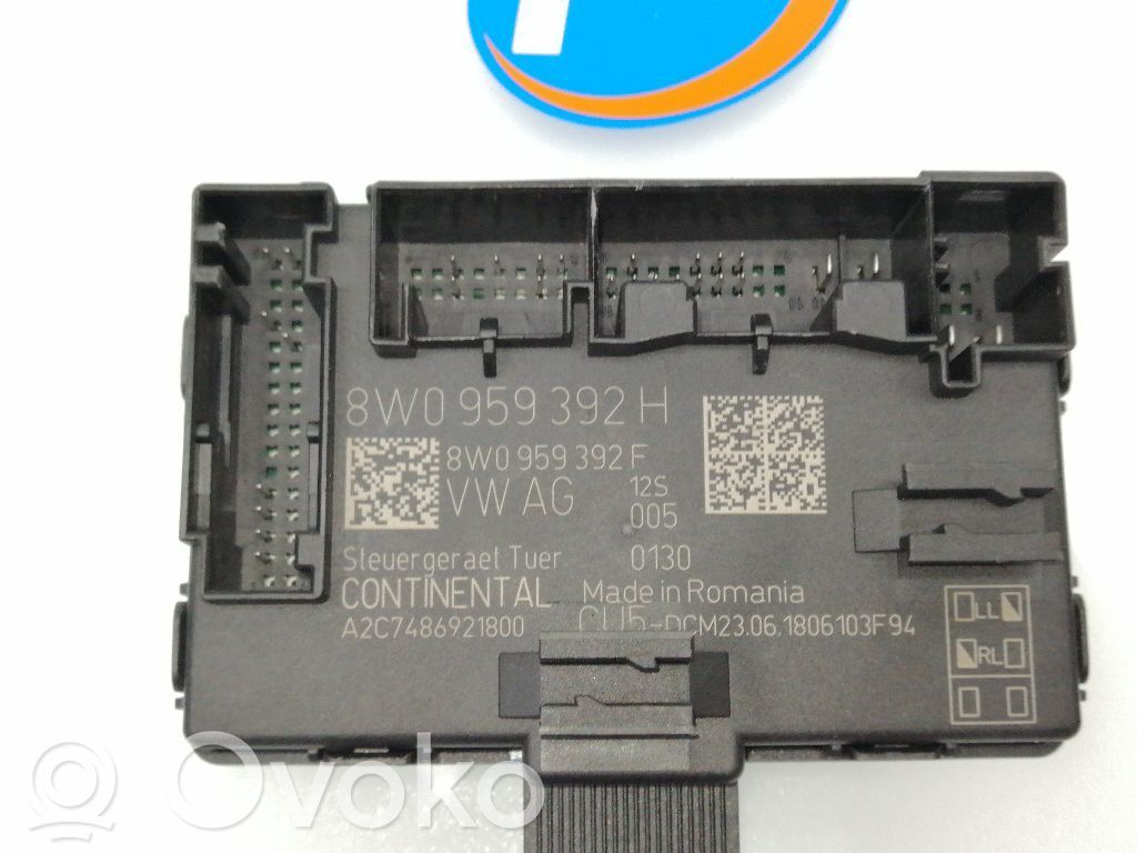 Audi A4 S4 B6 8E 8H Modul de control caroserie central 