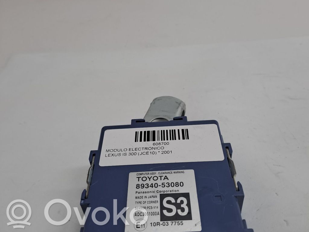 Unidad de control/módulo de carrocería central   8934053080