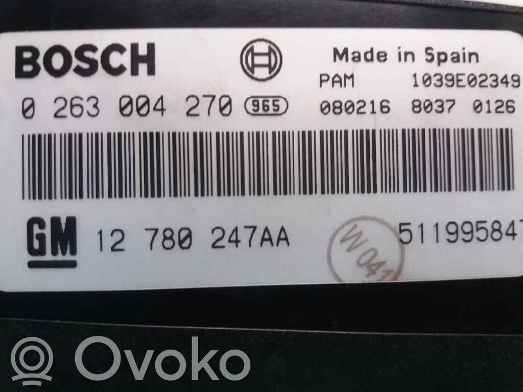 Modul de control caroserie central   12780247AA,12780247,0263004270
