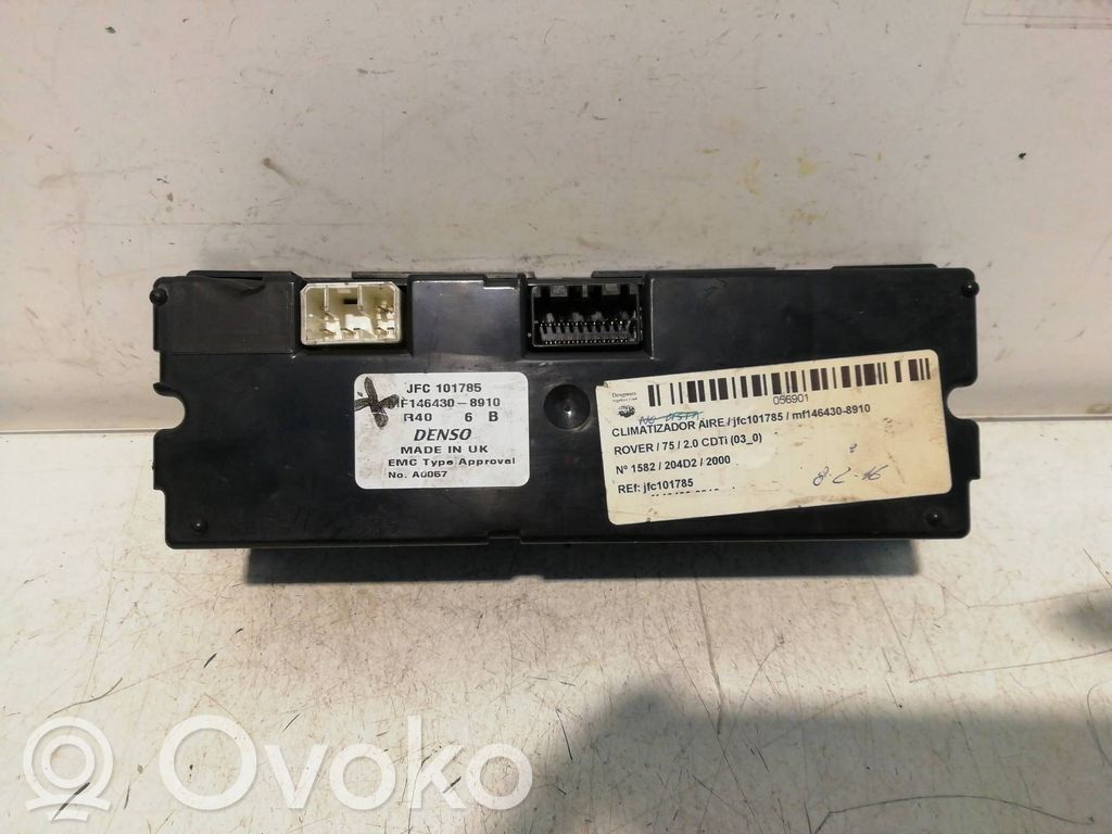 Climate control unit   JFC101785,MF1464308910,JFC101785