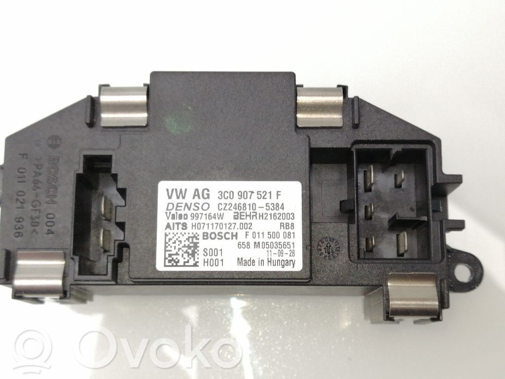 Motor aerotermă/rezistor ventilator   3C0907521F