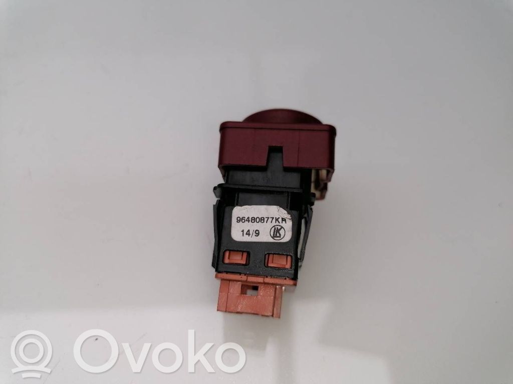 Botón interruptor de luz de peligro   6554GT,96480877KR