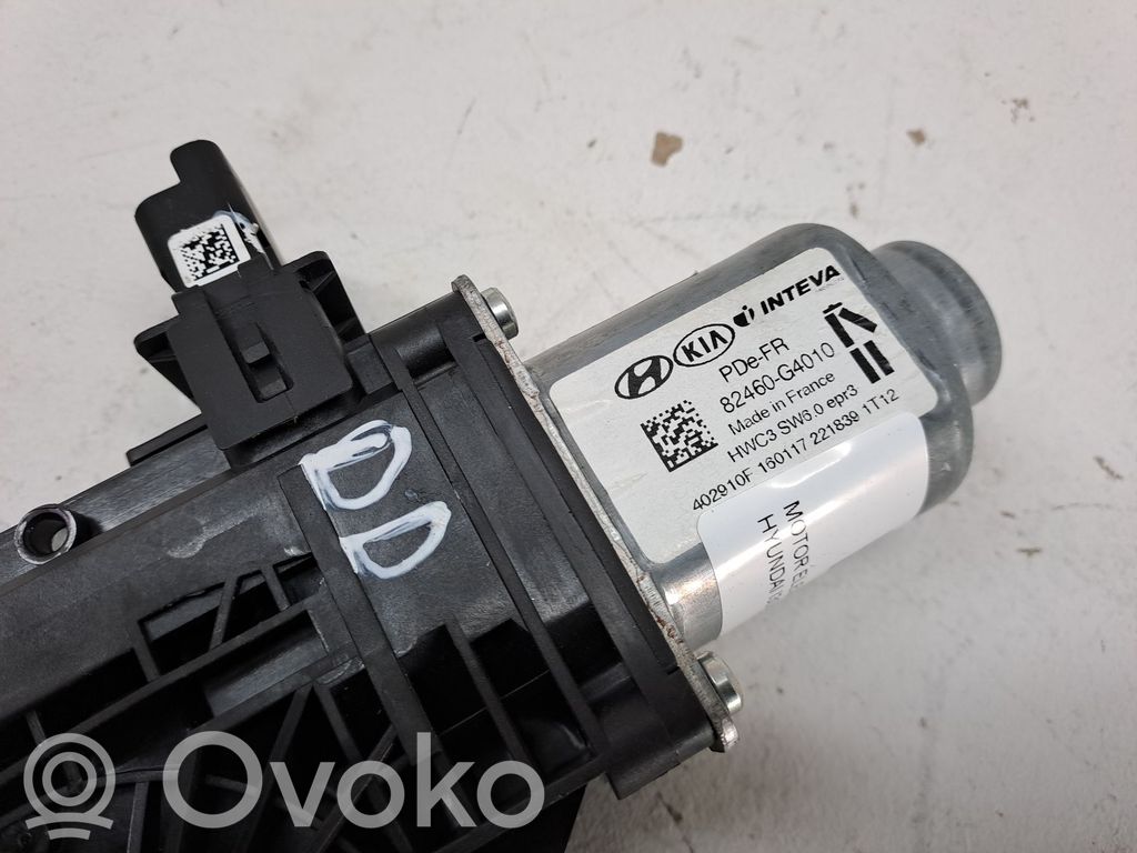 Motor del regulador de la ventanilla de la puerta delantera   82460G4010
