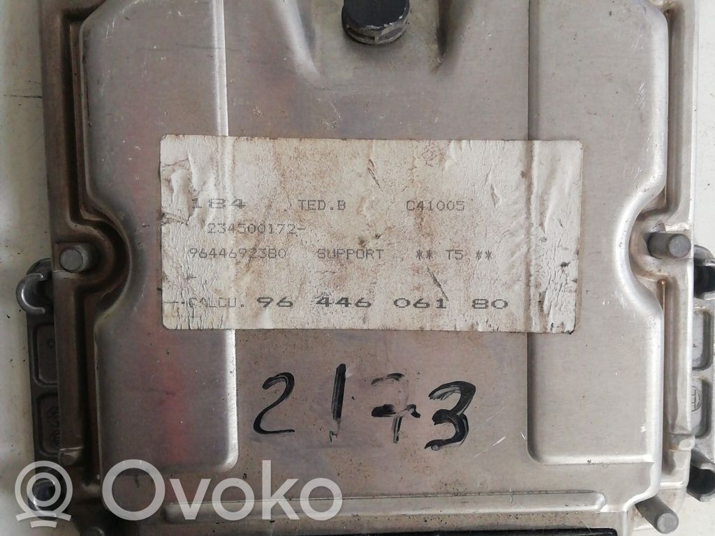 Centralina/modulo motore ECU   9644606180,0281010779