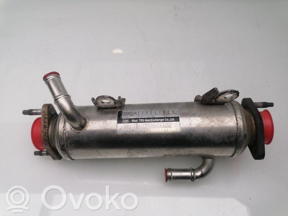 Refroidisseur de vanne EGR   96817829