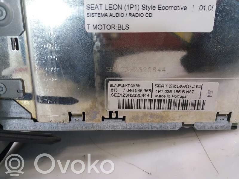 Seat Leon (1P) Unità principale autoradio/CD/DVD/GPS
