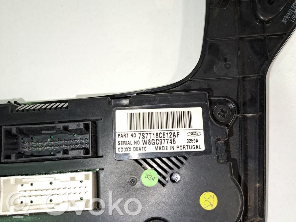Panel klimatyzacji   7S7T18C612AF