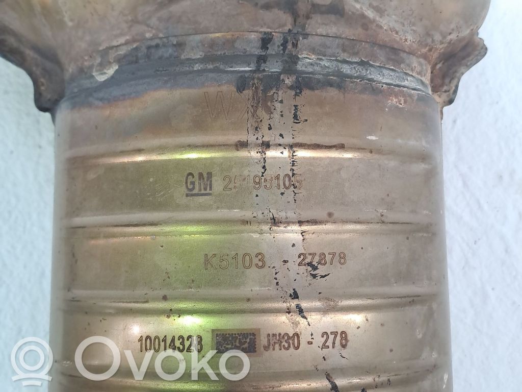 Opel Corsa F Filtru de particule catalizator/FAP/DPF