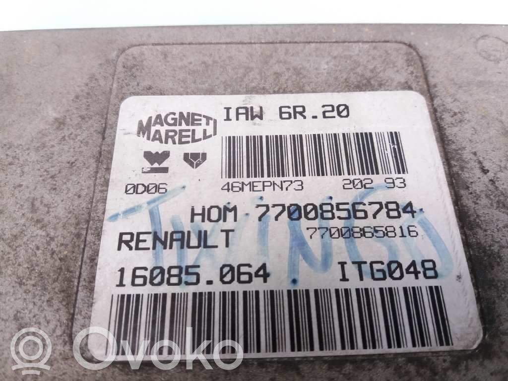 Unité de commande, module ECU de moteur   IAW6R20,HOM7700856784,7700865816