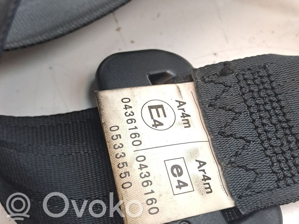 Mazda 2 Cinturón trasero 