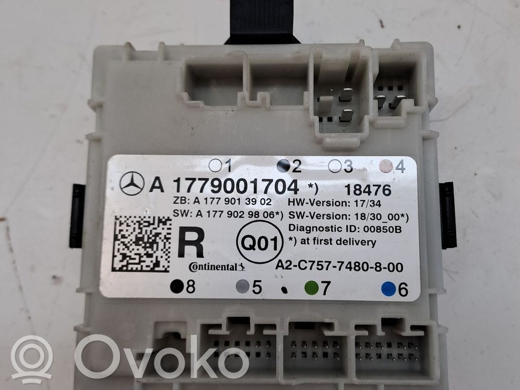 Modul de control caroserie central   A1779001704