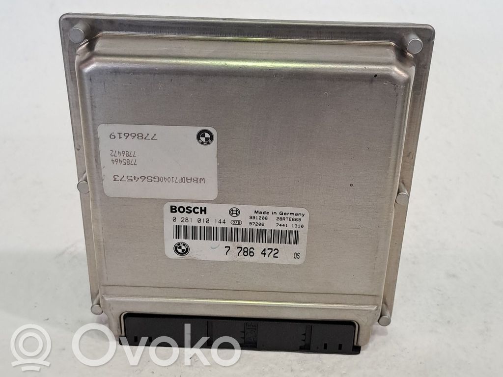 Unidad de control/módulo ECU del motor   7786472,0281010144