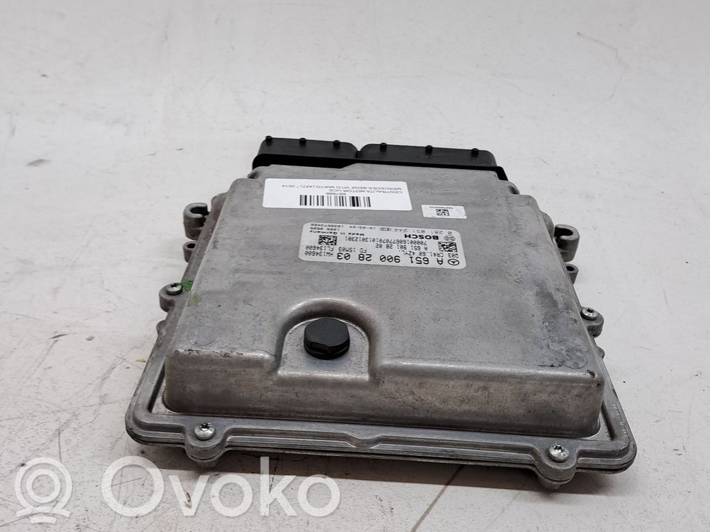 Mercedes-Benz Vito Viano W447 Unitate control motor/modul ECU 