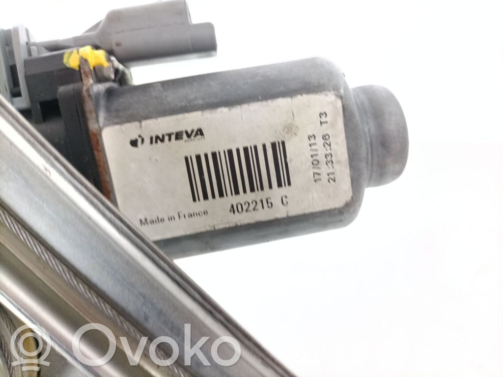 Citroen C3 Regulador de ventanilla eléctrico de puerta delantera 