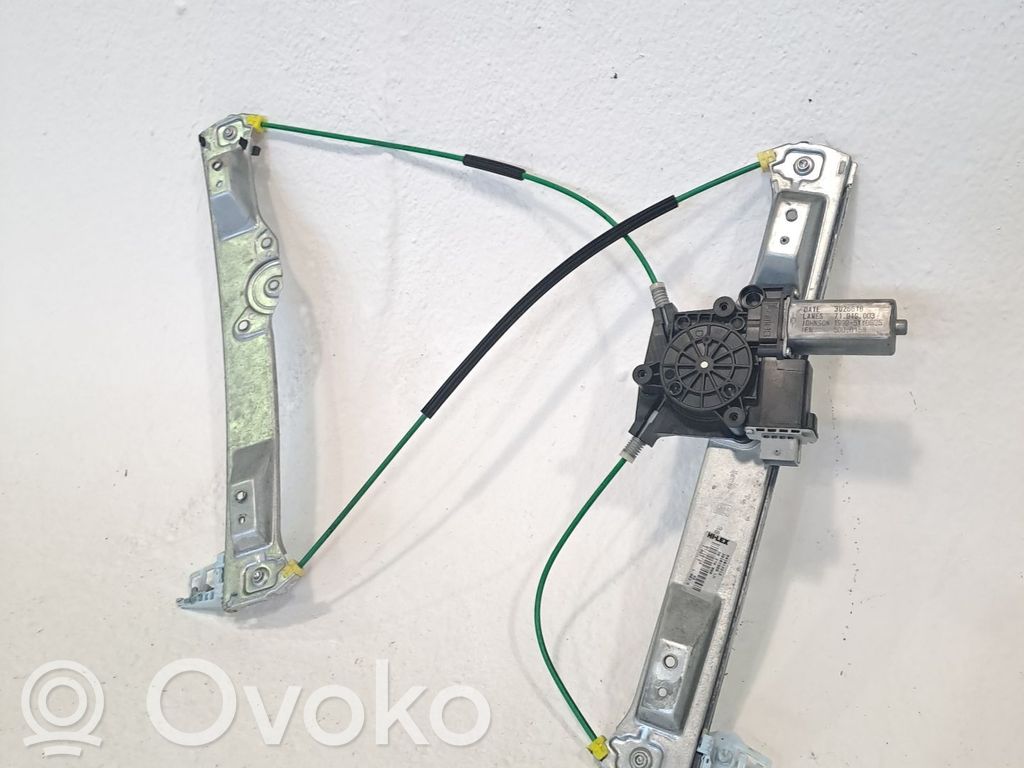 Opel Corsa E Regulador de ventanilla eléctrico de puerta delantera 