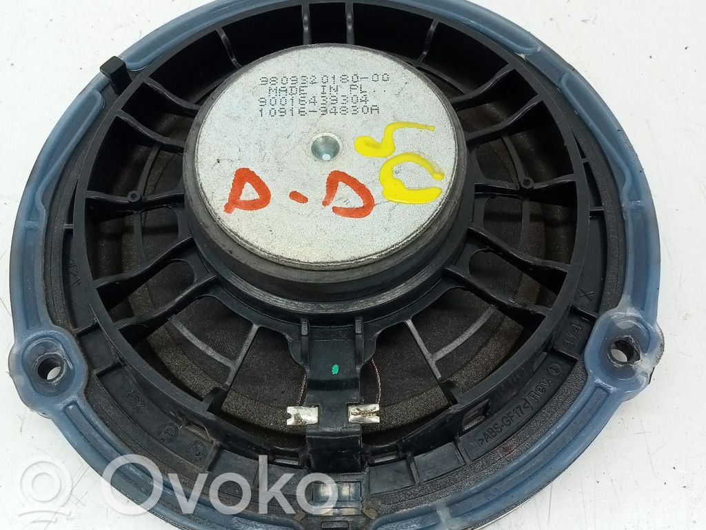 Altavoz de la puerta delantera   9809320180