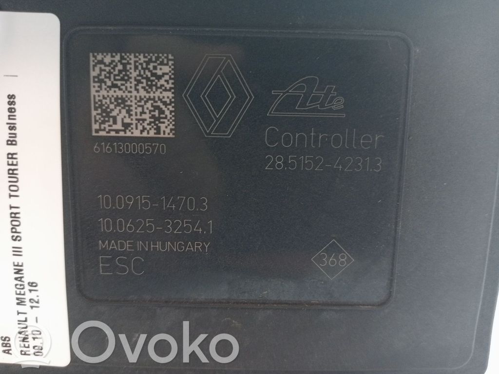 Pompa ABS   476609440R,476604349R