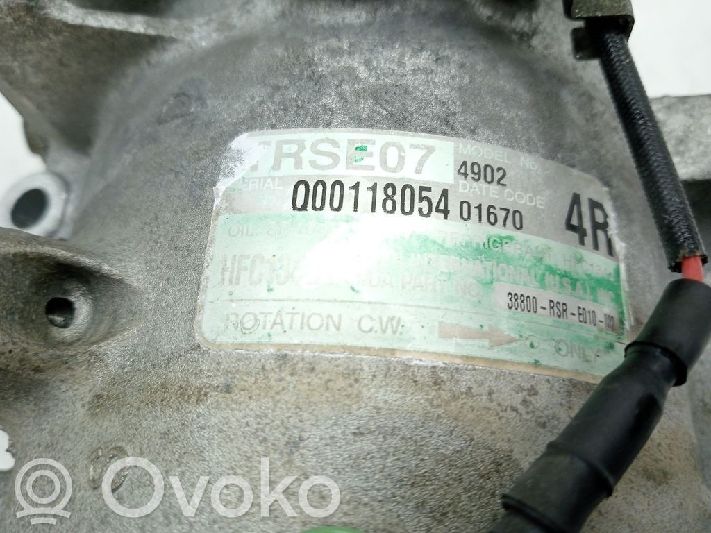 Klimakompressor Pumpe   38810RSRE01