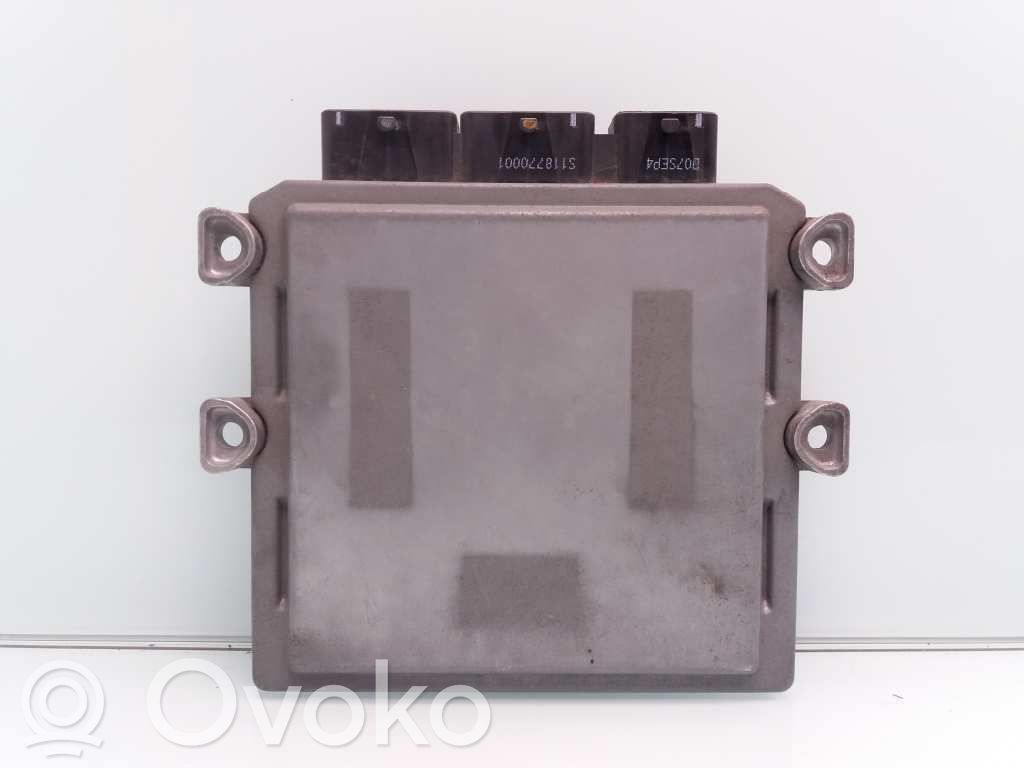 Unité de commande, module ECU de moteur   SW9656412980,5WS40167FT,HW9655041480