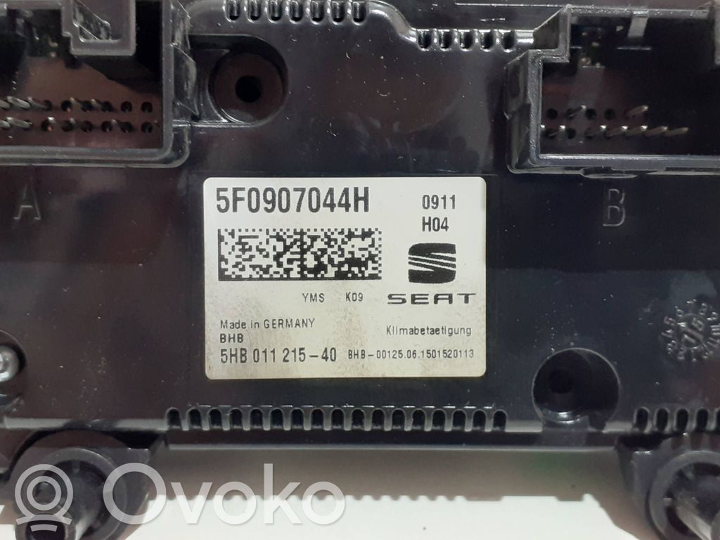 Panel klimatyzacji   5F0907044H,5F0907044H