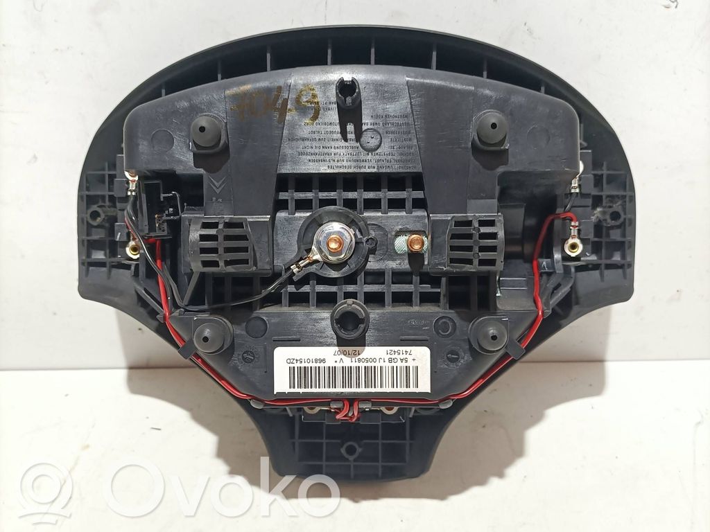 Airbag de volant   96810154ZD,96810154ZD