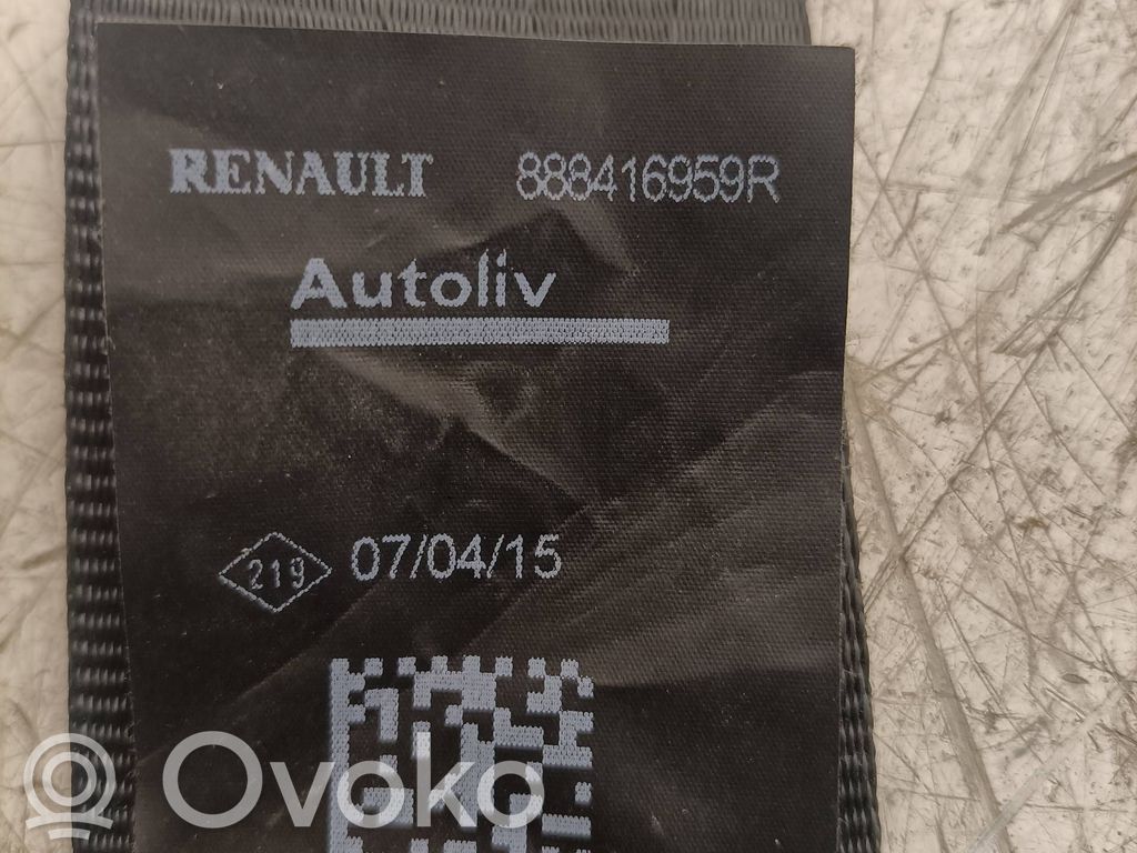Takaistuimen turvavyö   888416959R,888416959R,625552200B